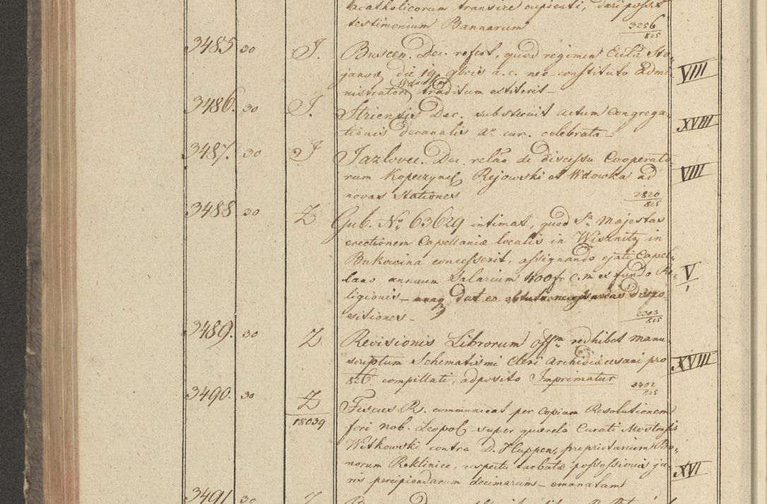 Zdjęcie nr 353 dla obiektu archiwalnego: Protocollon exhibitorum in Ecclesiasticis ex anno 1825