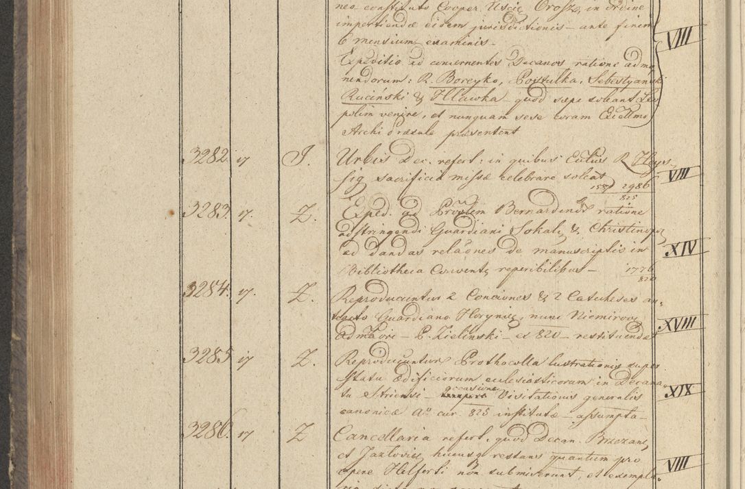 Zdjęcie nr 335 dla obiektu archiwalnego: Protocollon exhibitorum in Ecclesiasticis ex anno 1825