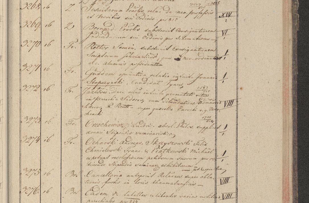 Zdjęcie nr 334 dla obiektu archiwalnego: Protocollon exhibitorum in Ecclesiasticis ex anno 1825