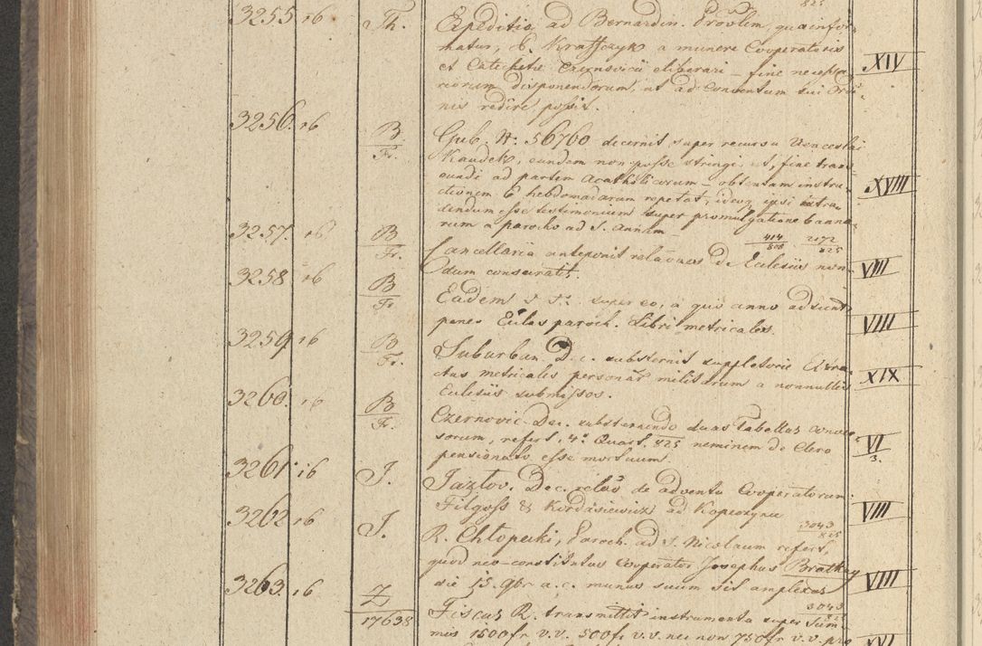 Zdjęcie nr 333 dla obiektu archiwalnego: Protocollon exhibitorum in Ecclesiasticis ex anno 1825