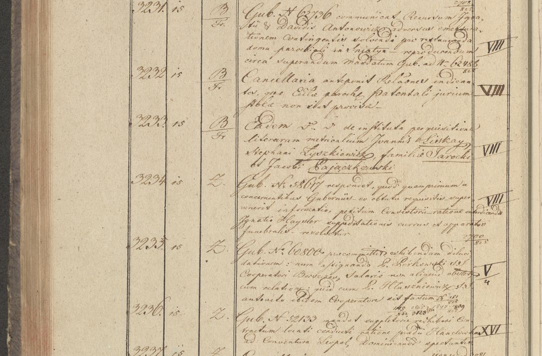 Zdjęcie nr 331 dla obiektu archiwalnego: Protocollon exhibitorum in Ecclesiasticis ex anno 1825