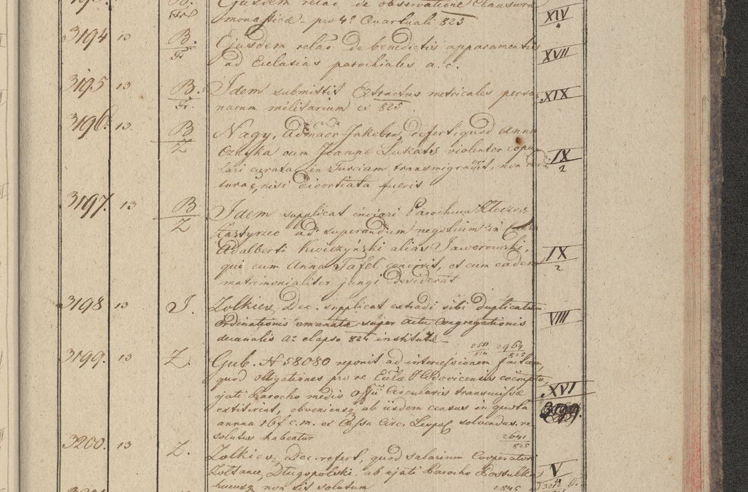 Zdjęcie nr 328 dla obiektu archiwalnego: Protocollon exhibitorum in Ecclesiasticis ex anno 1825