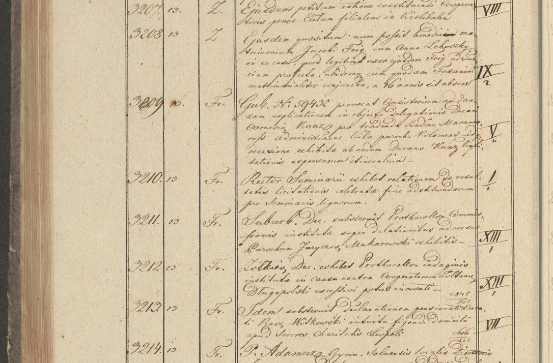 Zdjęcie nr 329 dla obiektu archiwalnego: Protocollon exhibitorum in Ecclesiasticis ex anno 1825