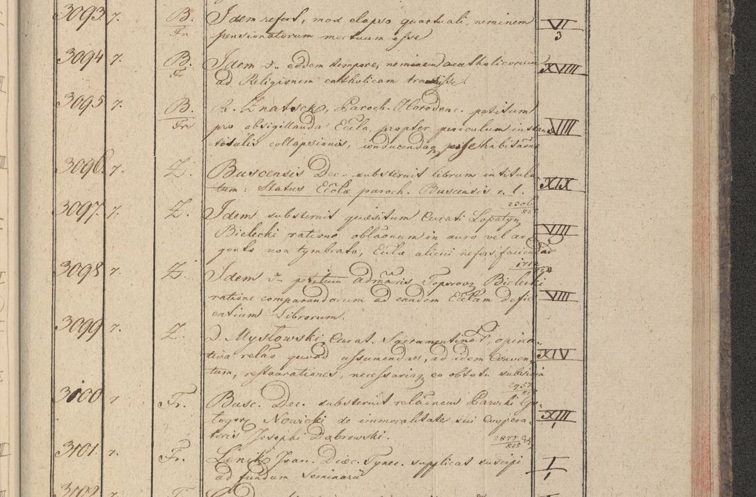Zdjęcie nr 320 dla obiektu archiwalnego: Protocollon exhibitorum in Ecclesiasticis ex anno 1825