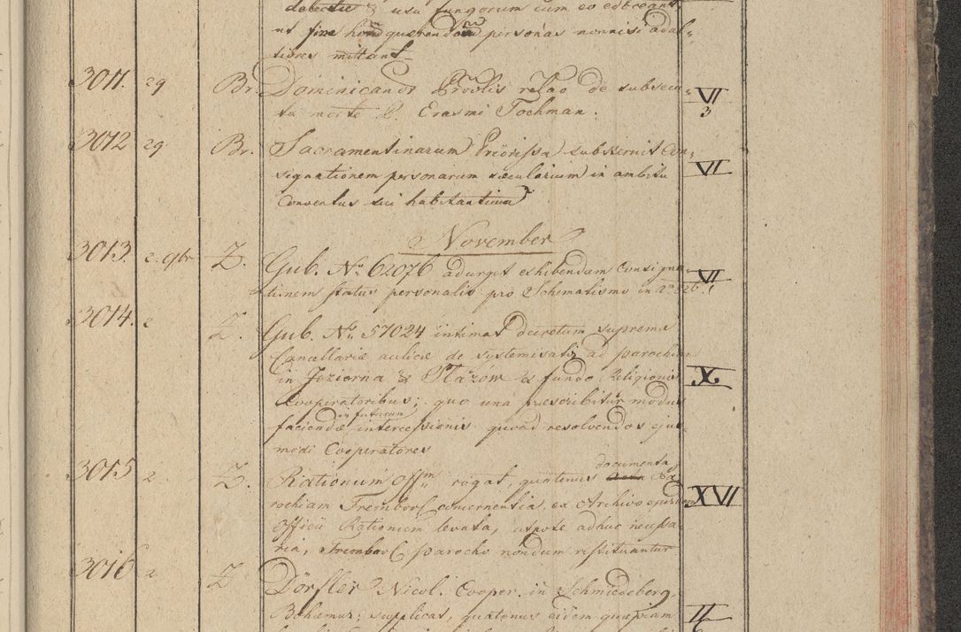 Zdjęcie nr 312 dla obiektu archiwalnego: Protocollon exhibitorum in Ecclesiasticis ex anno 1825