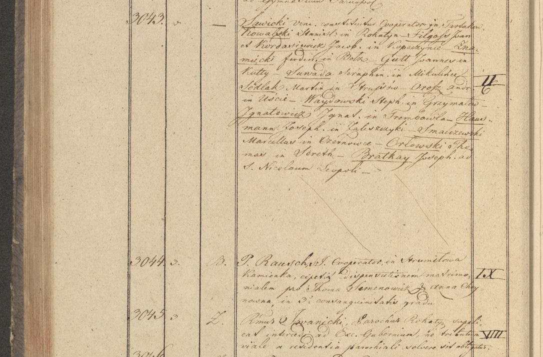 Zdjęcie nr 315 dla obiektu archiwalnego: Protocollon exhibitorum in Ecclesiasticis ex anno 1825