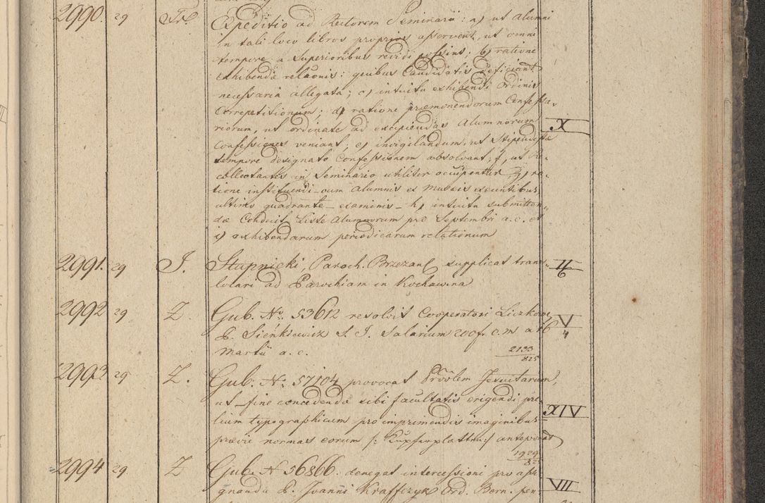 Zdjęcie nr 310 dla obiektu archiwalnego: Protocollon exhibitorum in Ecclesiasticis ex anno 1825