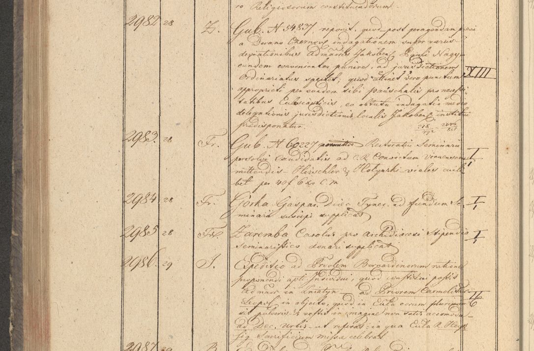 Zdjęcie nr 309 dla obiektu archiwalnego: Protocollon exhibitorum in Ecclesiasticis ex anno 1825