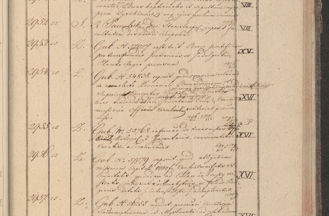 Zdjęcie nr 306 dla obiektu archiwalnego: Protocollon exhibitorum in Ecclesiasticis ex anno 1825