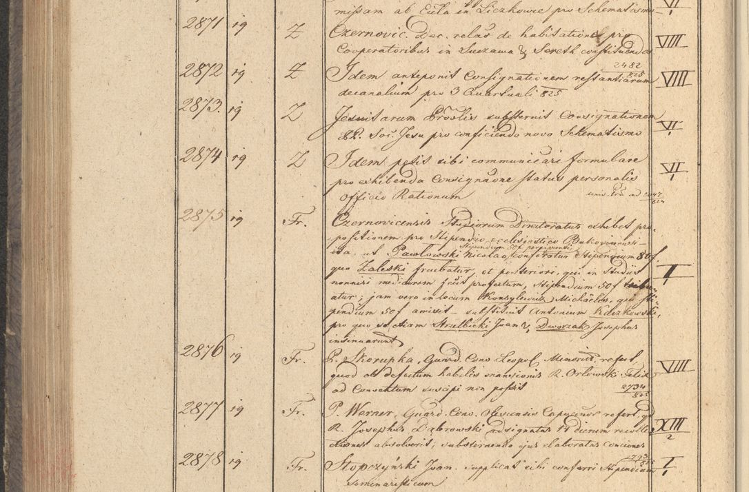 Zdjęcie nr 299 dla obiektu archiwalnego: Protocollon exhibitorum in Ecclesiasticis ex anno 1825