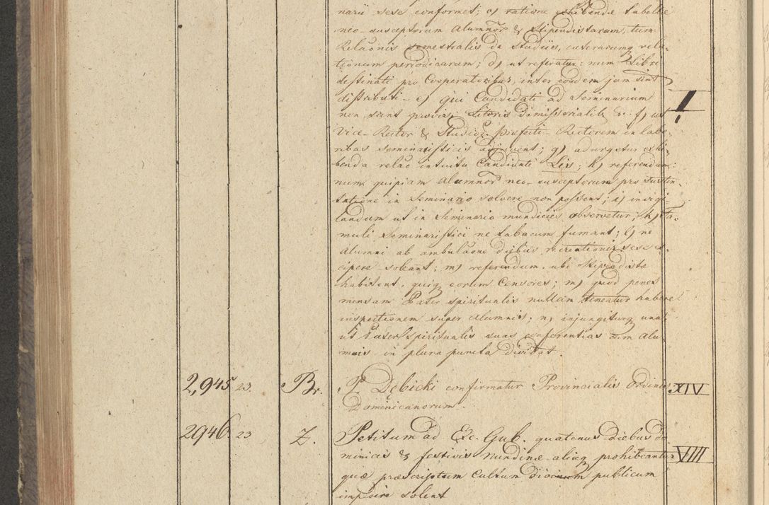 Zdjęcie nr 305 dla obiektu archiwalnego: Protocollon exhibitorum in Ecclesiasticis ex anno 1825
