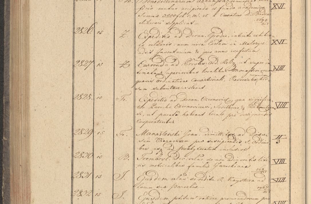 Zdjęcie nr 295 dla obiektu archiwalnego: Protocollon exhibitorum in Ecclesiasticis ex anno 1825