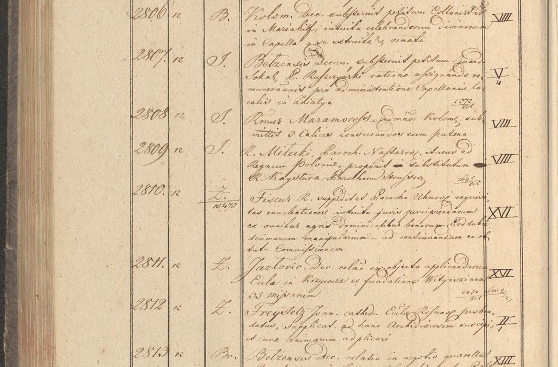 Zdjęcie nr 293 dla obiektu archiwalnego: Protocollon exhibitorum in Ecclesiasticis ex anno 1825