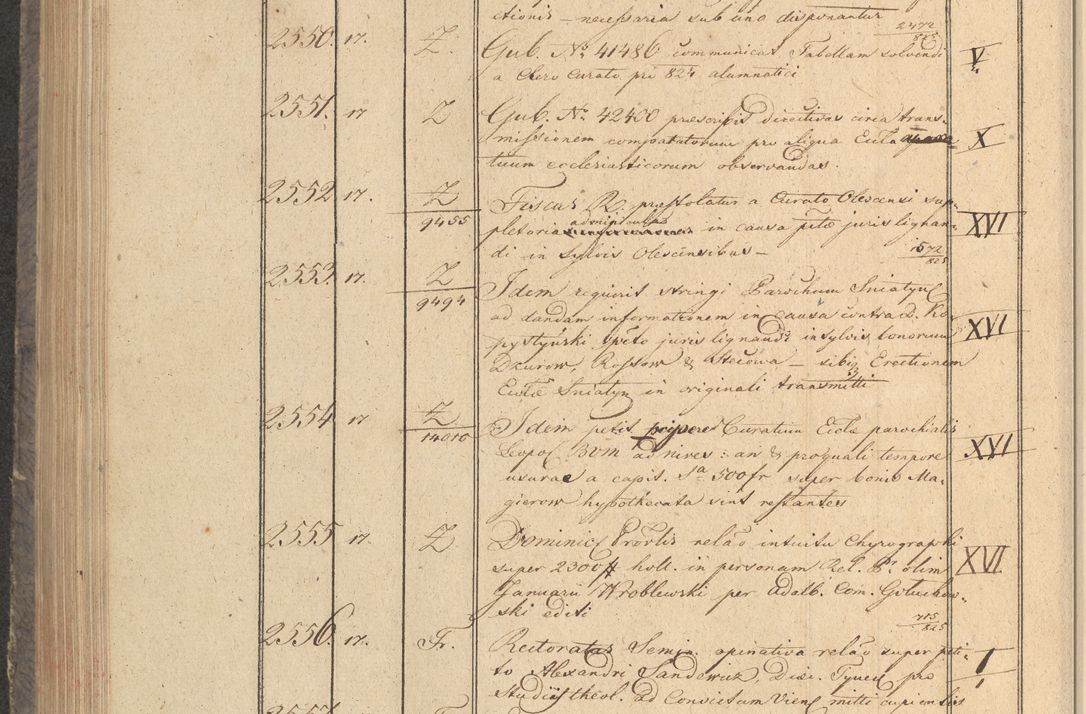 Zdjęcie nr 271 dla obiektu archiwalnego: Protocollon exhibitorum in Ecclesiasticis ex anno 1825