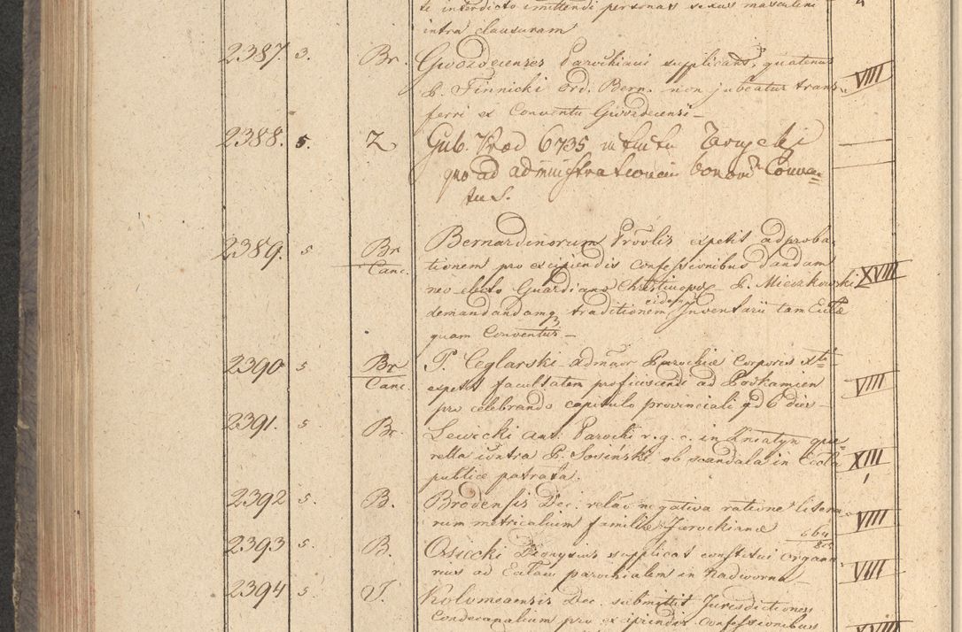 Zdjęcie nr 257 dla obiektu archiwalnego: Protocollon exhibitorum in Ecclesiasticis ex anno 1825