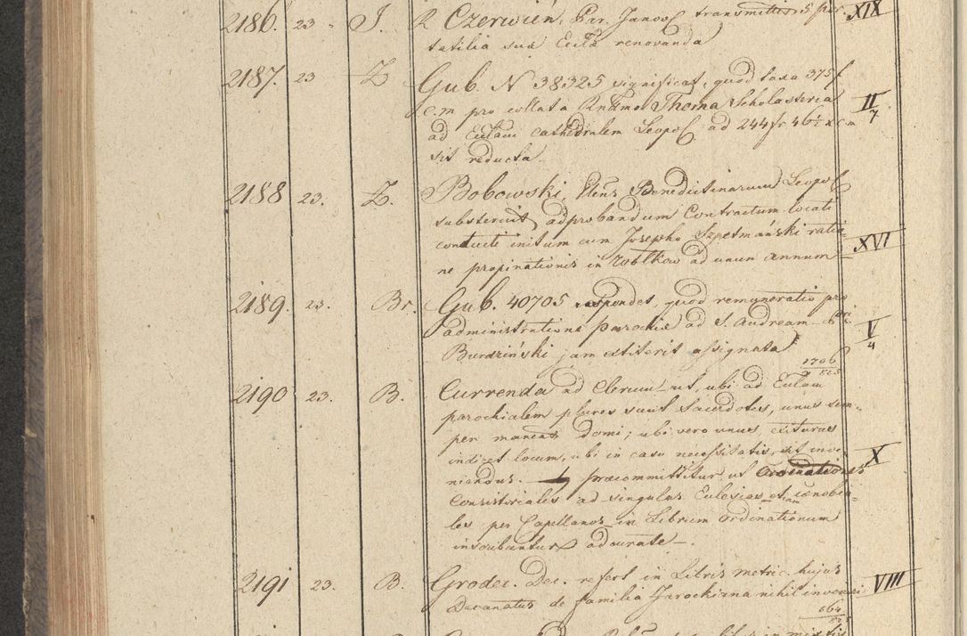 Zdjęcie nr 241 dla obiektu archiwalnego: Protocollon exhibitorum in Ecclesiasticis ex anno 1825