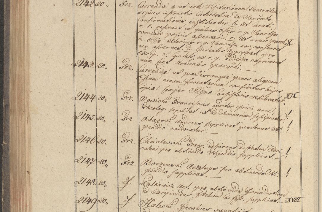 Zdjęcie nr 237 dla obiektu archiwalnego: Protocollon exhibitorum in Ecclesiasticis ex anno 1825