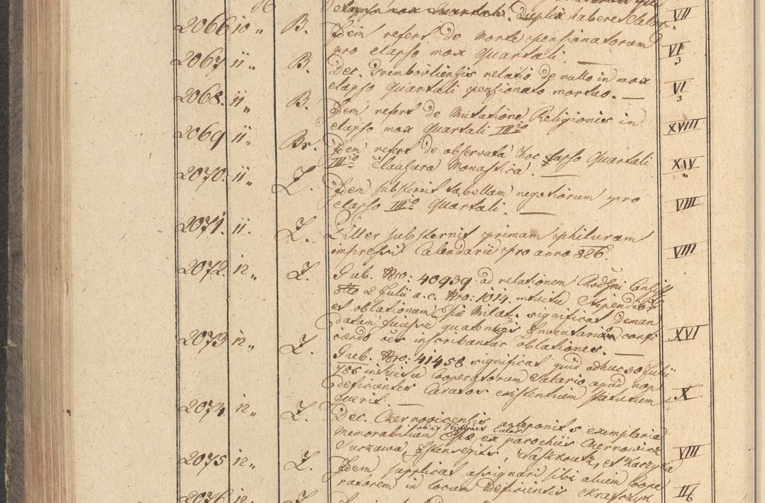 Zdjęcie nr 231 dla obiektu archiwalnego: Protocollon exhibitorum in Ecclesiasticis ex anno 1825
