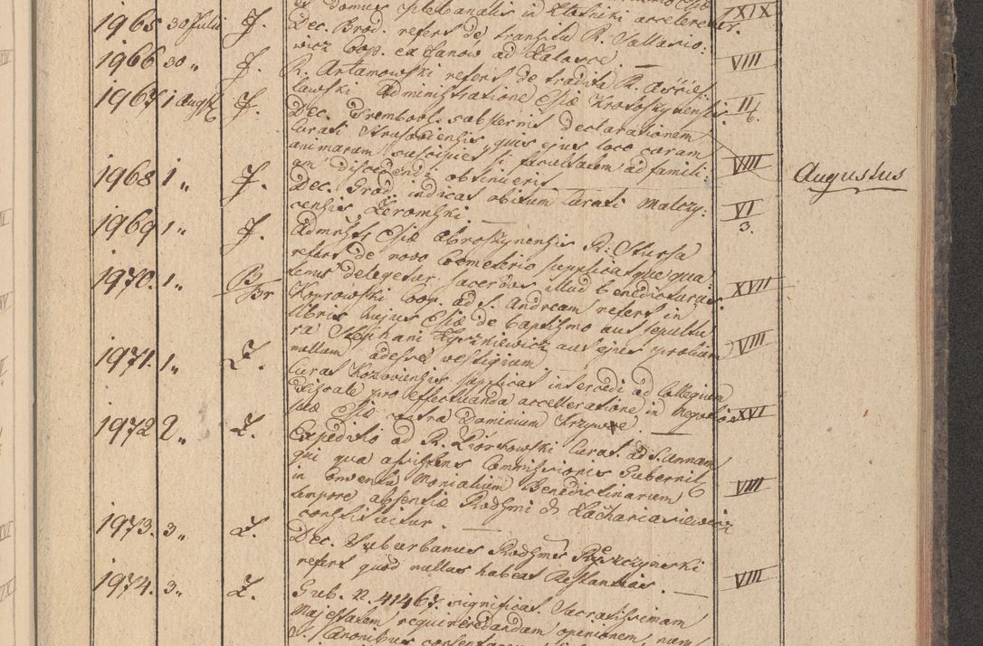 Zdjęcie nr 224 dla obiektu archiwalnego: Protocollon exhibitorum in Ecclesiasticis ex anno 1825