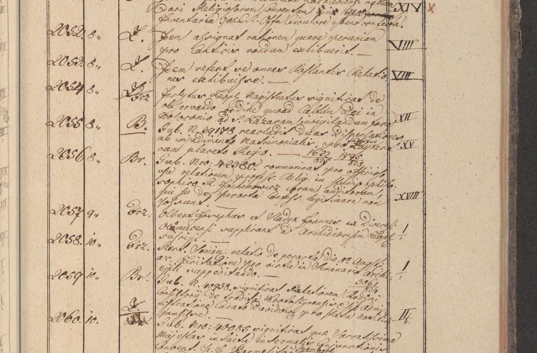 Zdjęcie nr 230 dla obiektu archiwalnego: Protocollon exhibitorum in Ecclesiasticis ex anno 1825