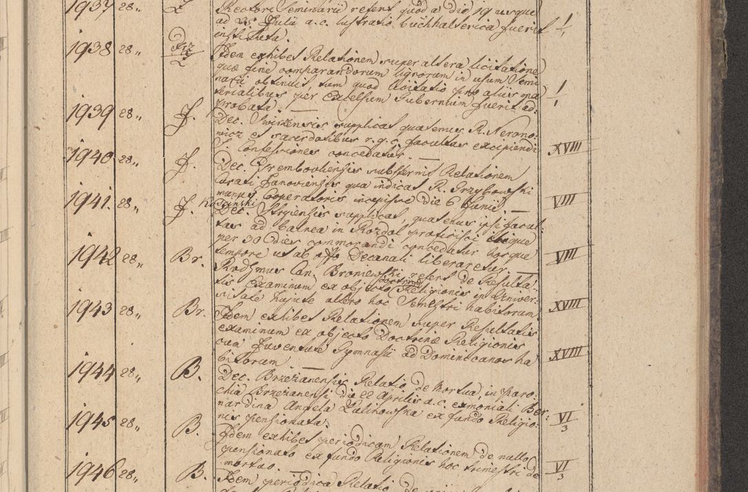 Zdjęcie nr 222 dla obiektu archiwalnego: Protocollon exhibitorum in Ecclesiasticis ex anno 1825