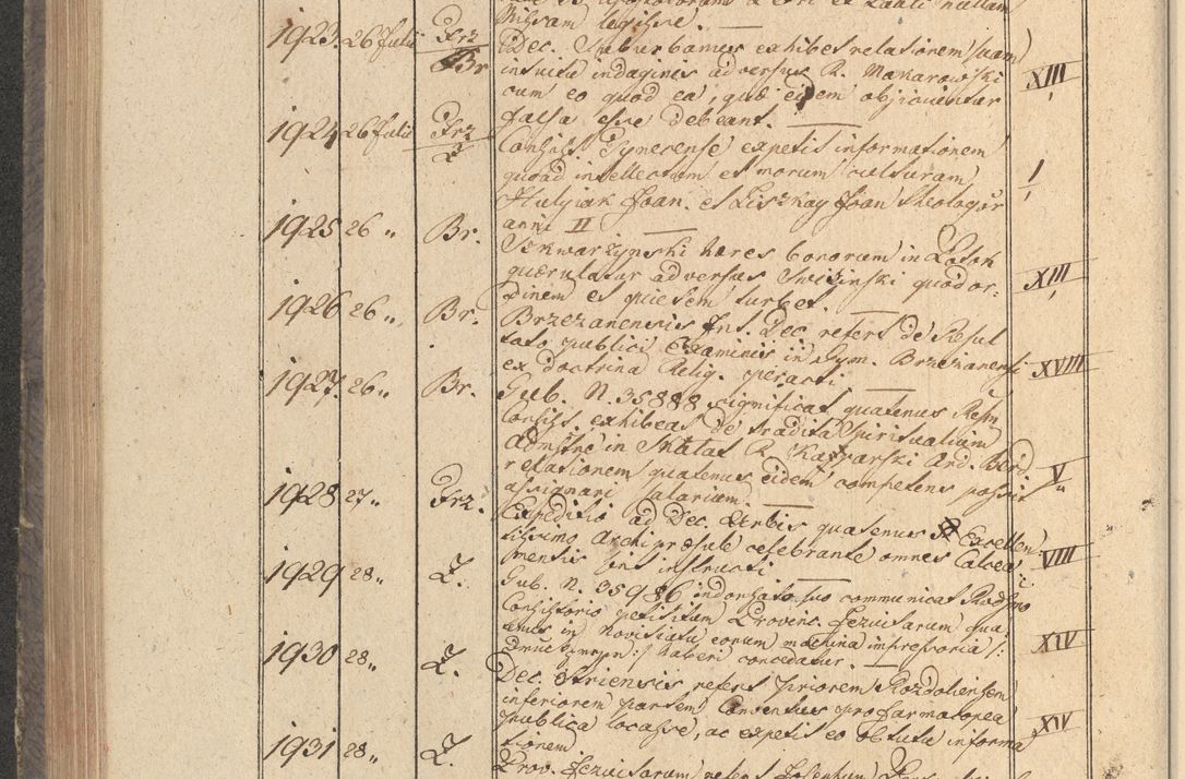 Zdjęcie nr 221 dla obiektu archiwalnego: Protocollon exhibitorum in Ecclesiasticis ex anno 1825