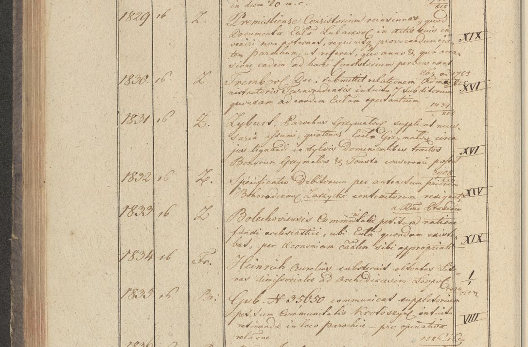 Zdjęcie nr 213 dla obiektu archiwalnego: Protocollon exhibitorum in Ecclesiasticis ex anno 1825