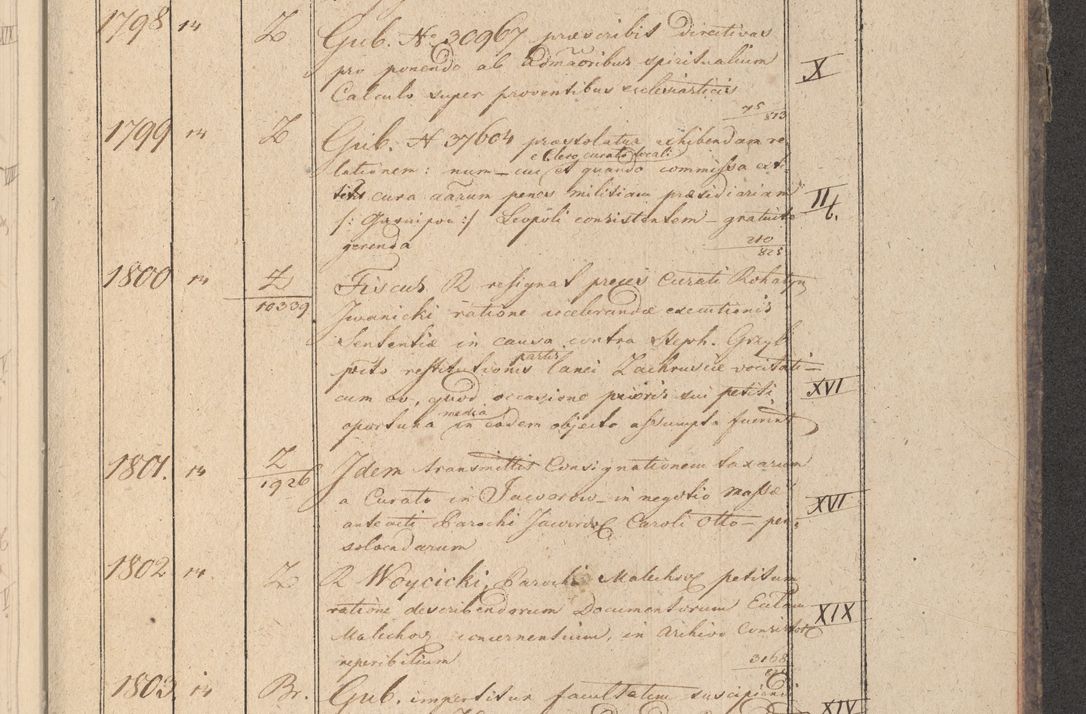 Zdjęcie nr 210 dla obiektu archiwalnego: Protocollon exhibitorum in Ecclesiasticis ex anno 1825