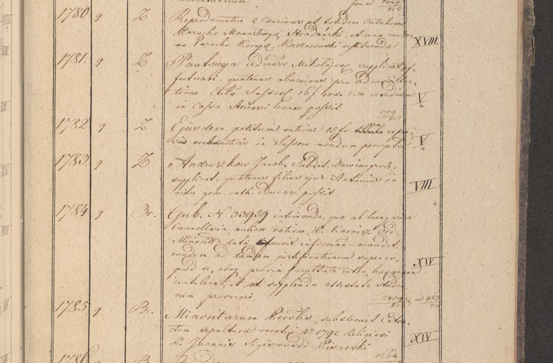 Zdjęcie nr 208 dla obiektu archiwalnego: Protocollon exhibitorum in Ecclesiasticis ex anno 1825