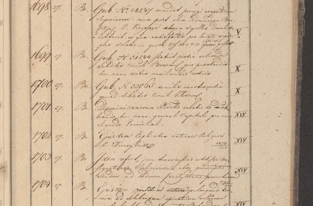 Zdjęcie nr 200 dla obiektu archiwalnego: Protocollon exhibitorum in Ecclesiasticis ex anno 1825