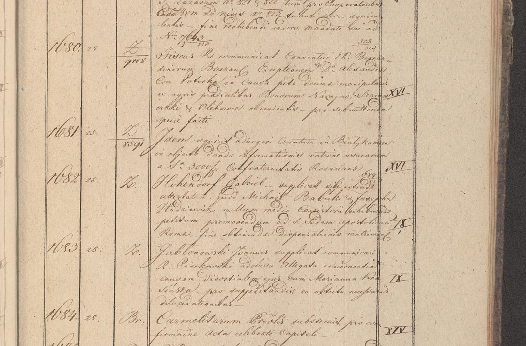 Zdjęcie nr 198 dla obiektu archiwalnego: Protocollon exhibitorum in Ecclesiasticis ex anno 1825