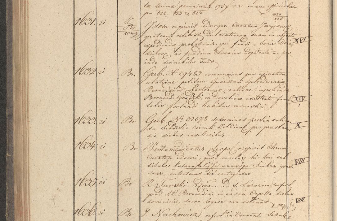 Zdjęcie nr 193 dla obiektu archiwalnego: Protocollon exhibitorum in Ecclesiasticis ex anno 1825