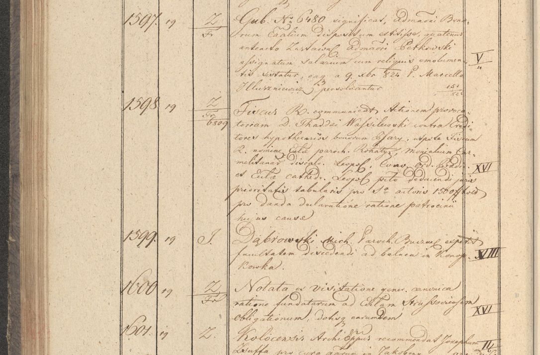 Zdjęcie nr 189 dla obiektu archiwalnego: Protocollon exhibitorum in Ecclesiasticis ex anno 1825