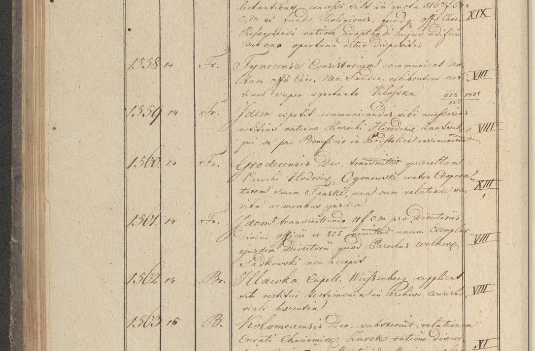 Zdjęcie nr 185 dla obiektu archiwalnego: Protocollon exhibitorum in Ecclesiasticis ex anno 1825