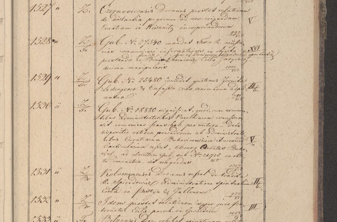 Zdjęcie nr 182 dla obiektu archiwalnego: Protocollon exhibitorum in Ecclesiasticis ex anno 1825