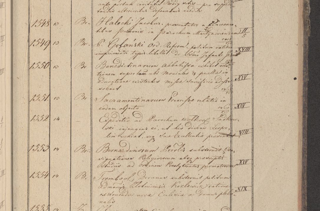 Zdjęcie nr 184 dla obiektu archiwalnego: Protocollon exhibitorum in Ecclesiasticis ex anno 1825
