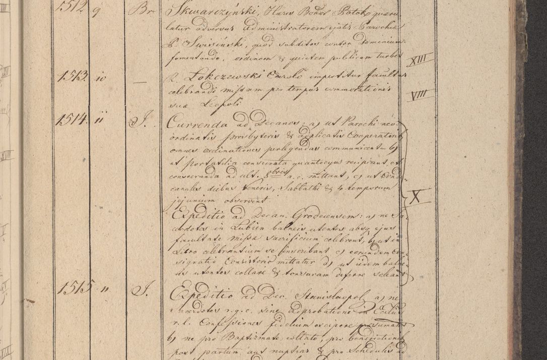 Zdjęcie nr 180 dla obiektu archiwalnego: Protocollon exhibitorum in Ecclesiasticis ex anno 1825