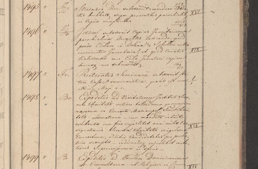 Zdjęcie nr 178 dla obiektu archiwalnego: Protocollon exhibitorum in Ecclesiasticis ex anno 1825