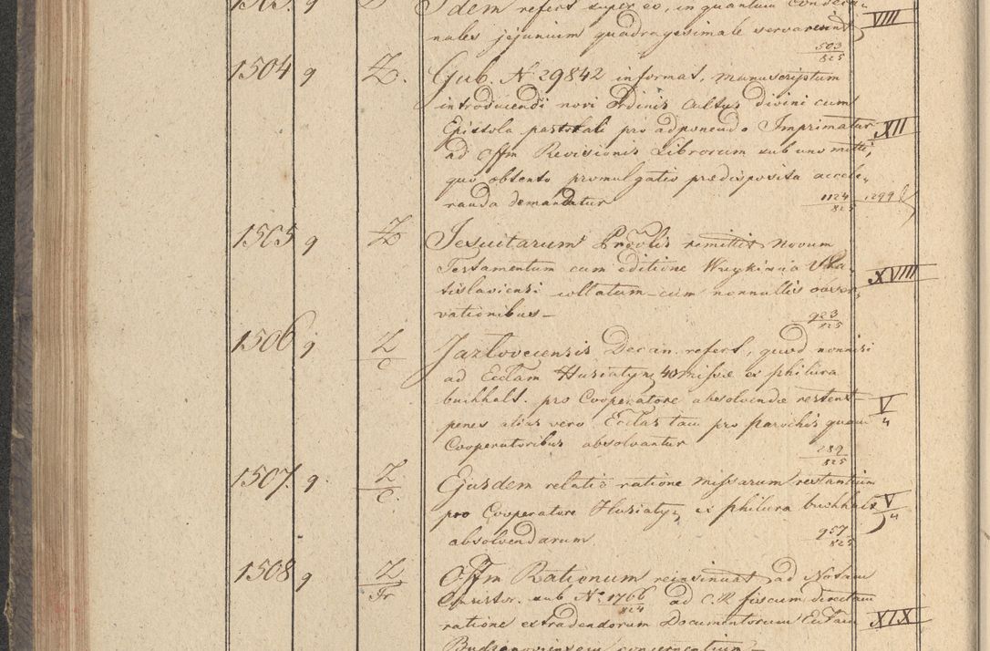 Zdjęcie nr 179 dla obiektu archiwalnego: Protocollon exhibitorum in Ecclesiasticis ex anno 1825