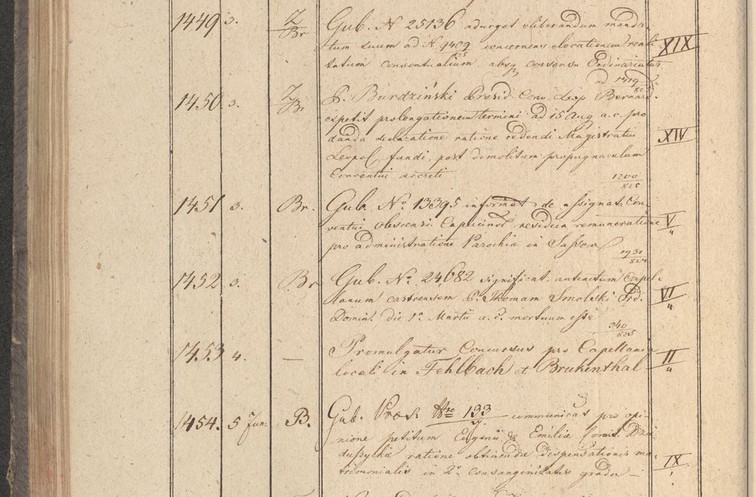 Zdjęcie nr 173 dla obiektu archiwalnego: Protocollon exhibitorum in Ecclesiasticis ex anno 1825