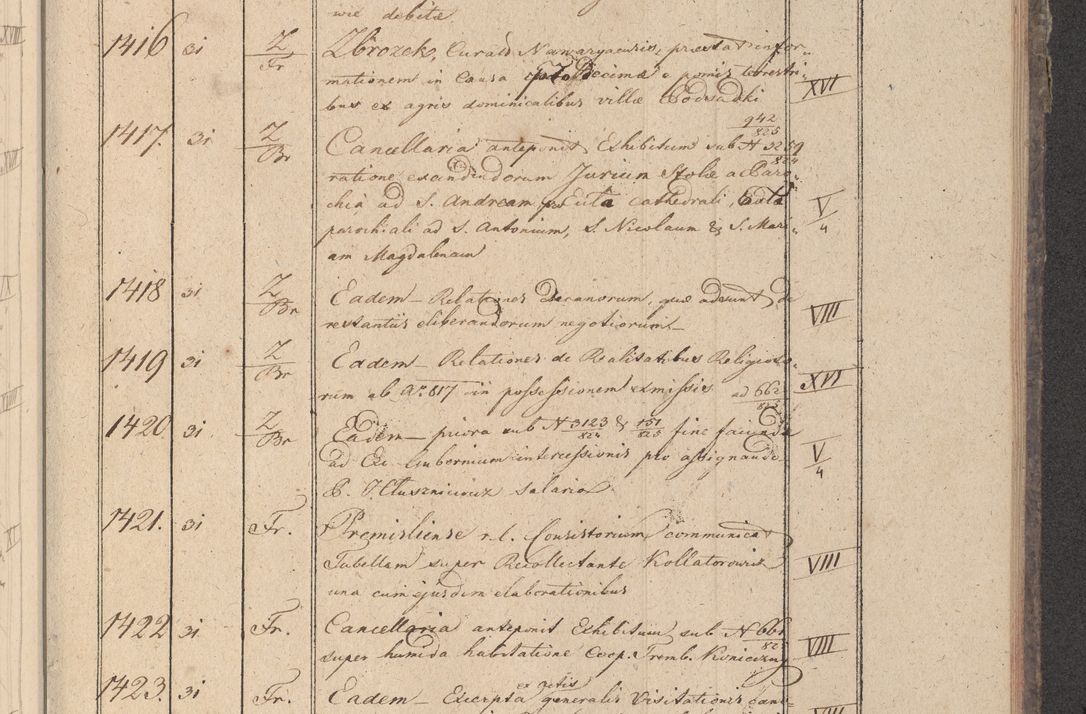 Zdjęcie nr 170 dla obiektu archiwalnego: Protocollon exhibitorum in Ecclesiasticis ex anno 1825