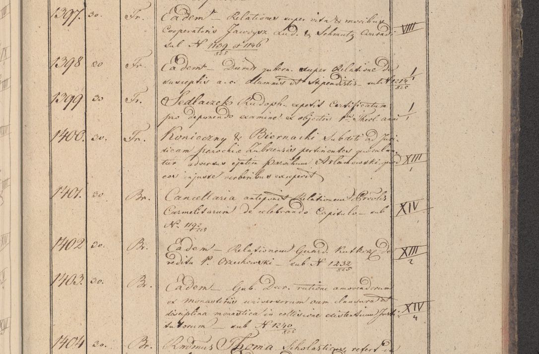 Zdjęcie nr 168 dla obiektu archiwalnego: Protocollon exhibitorum in Ecclesiasticis ex anno 1825