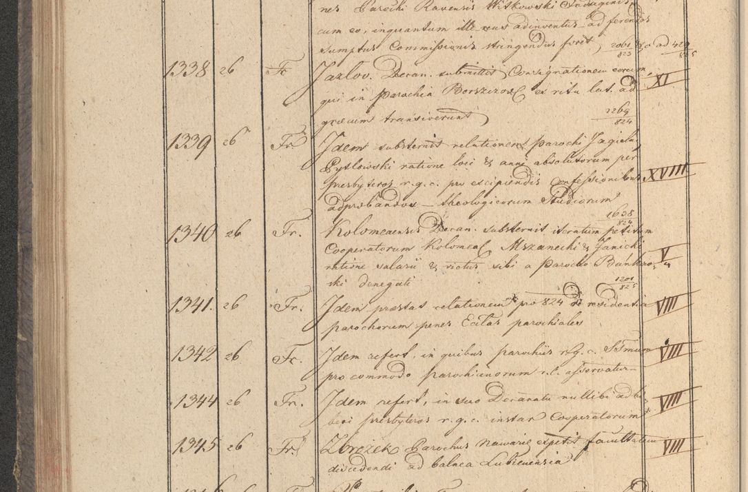 Zdjęcie nr 163 dla obiektu archiwalnego: Protocollon exhibitorum in Ecclesiasticis ex anno 1825