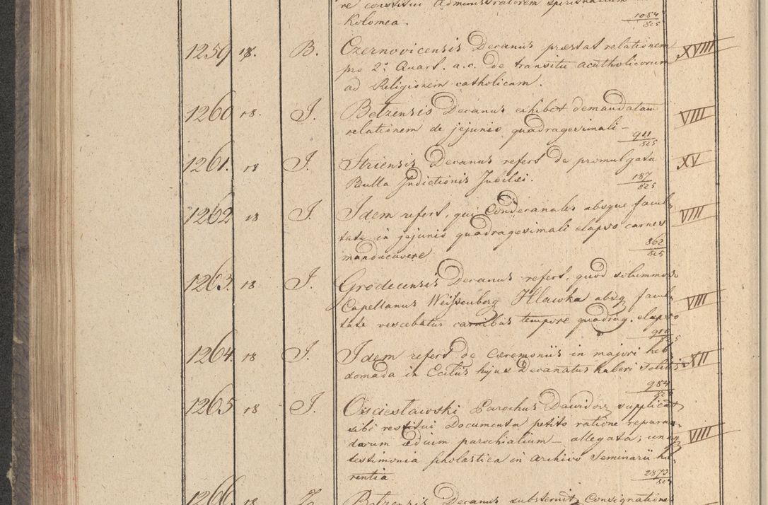 Zdjęcie nr 155 dla obiektu archiwalnego: Protocollon exhibitorum in Ecclesiasticis ex anno 1825