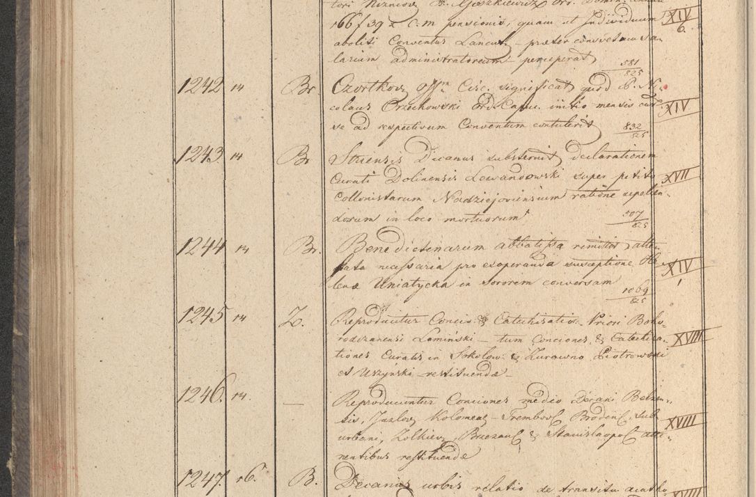 Zdjęcie nr 153 dla obiektu archiwalnego: Protocollon exhibitorum in Ecclesiasticis ex anno 1825