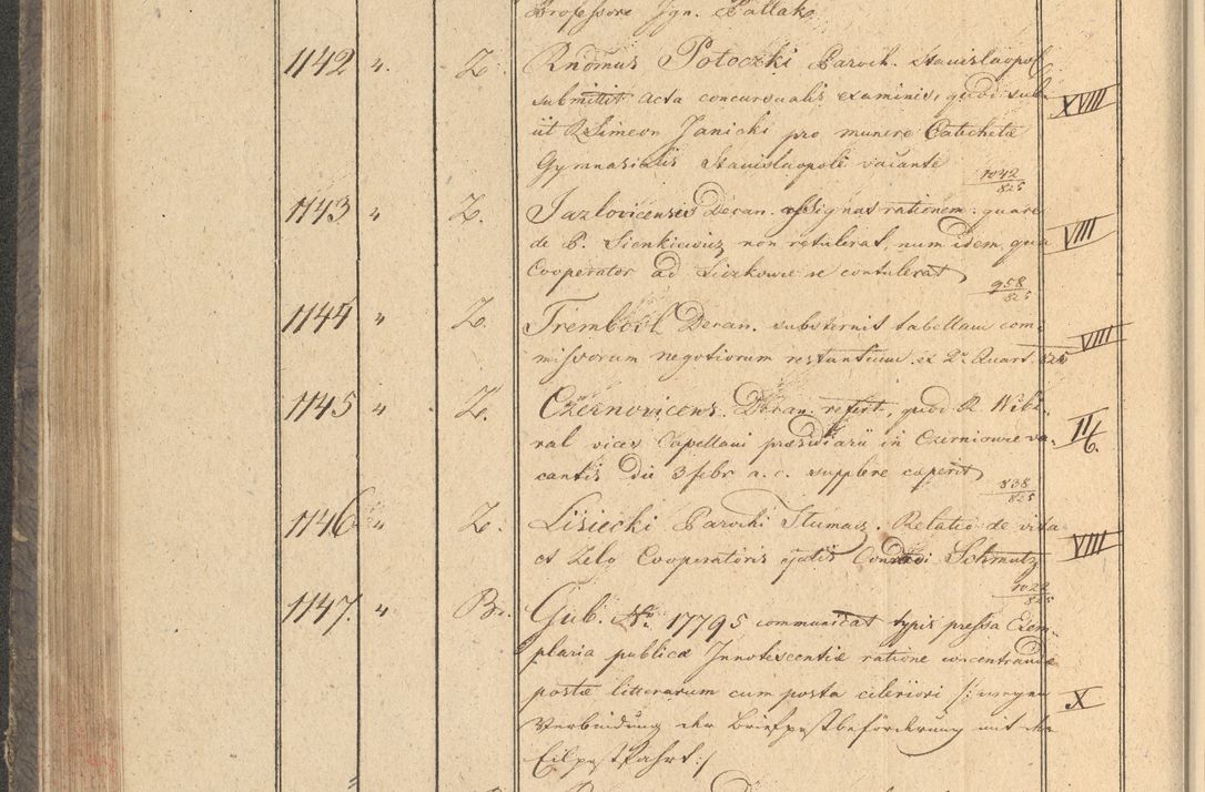 Zdjęcie nr 143 dla obiektu archiwalnego: Protocollon exhibitorum in Ecclesiasticis ex anno 1825