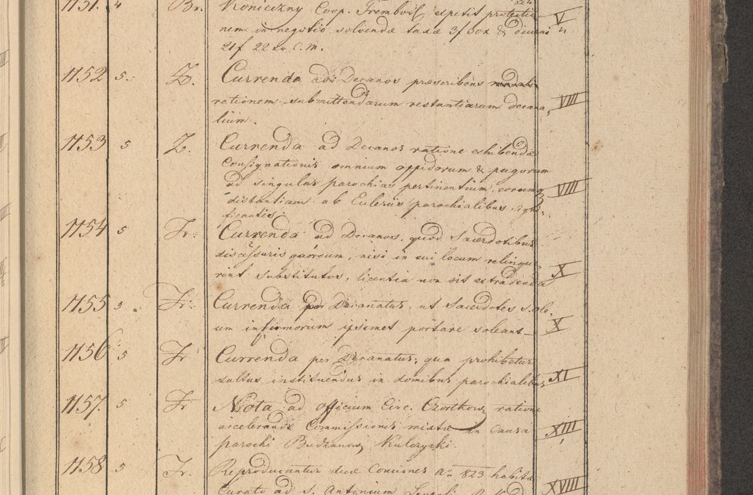 Zdjęcie nr 144 dla obiektu archiwalnego: Protocollon exhibitorum in Ecclesiasticis ex anno 1825