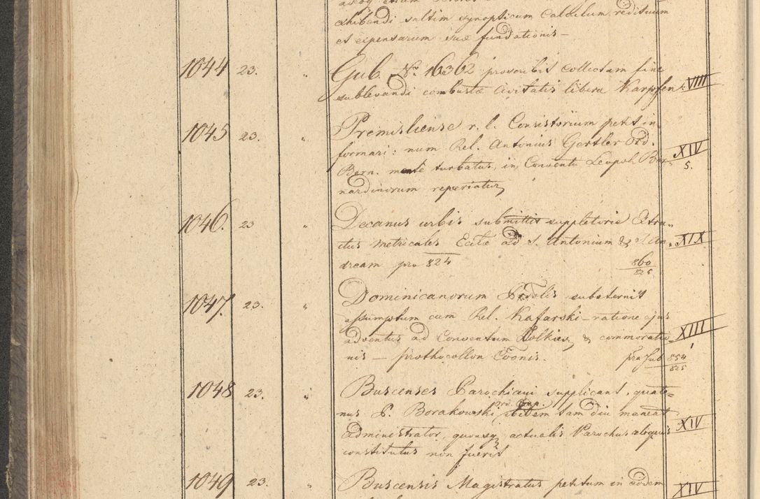 Zdjęcie nr 133 dla obiektu archiwalnego: Protocollon exhibitorum in Ecclesiasticis ex anno 1825
