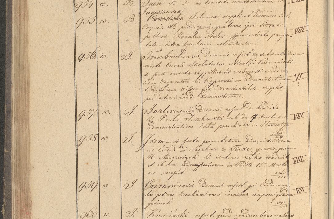 Zdjęcie nr 123 dla obiektu archiwalnego: Protocollon exhibitorum in Ecclesiasticis ex anno 1825