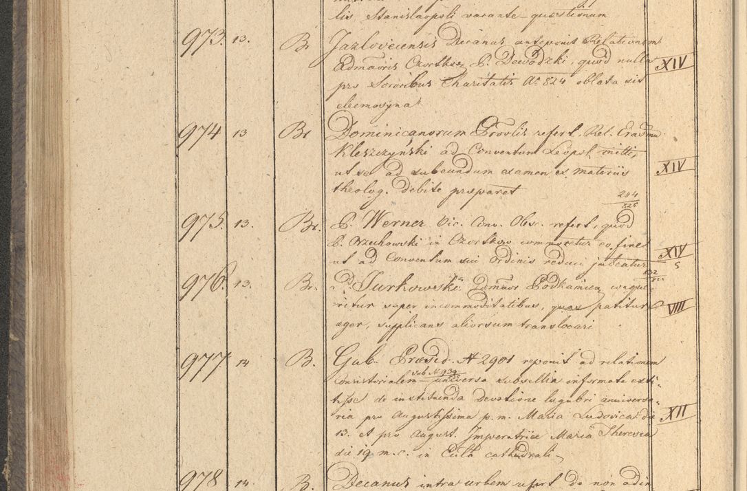 Zdjęcie nr 125 dla obiektu archiwalnego: Protocollon exhibitorum in Ecclesiasticis ex anno 1825